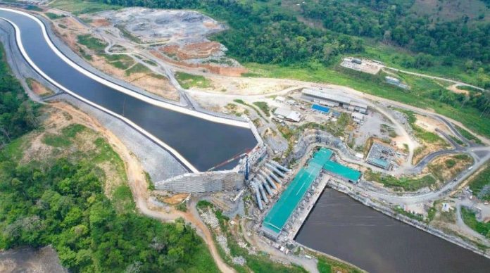 Le barrage de Nachtigal Le barrage au Cameroun