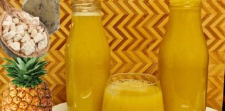 Comment faire un jus d’ananas naturel – Camerounaise ? recette jus d'ananas naturel camerounais