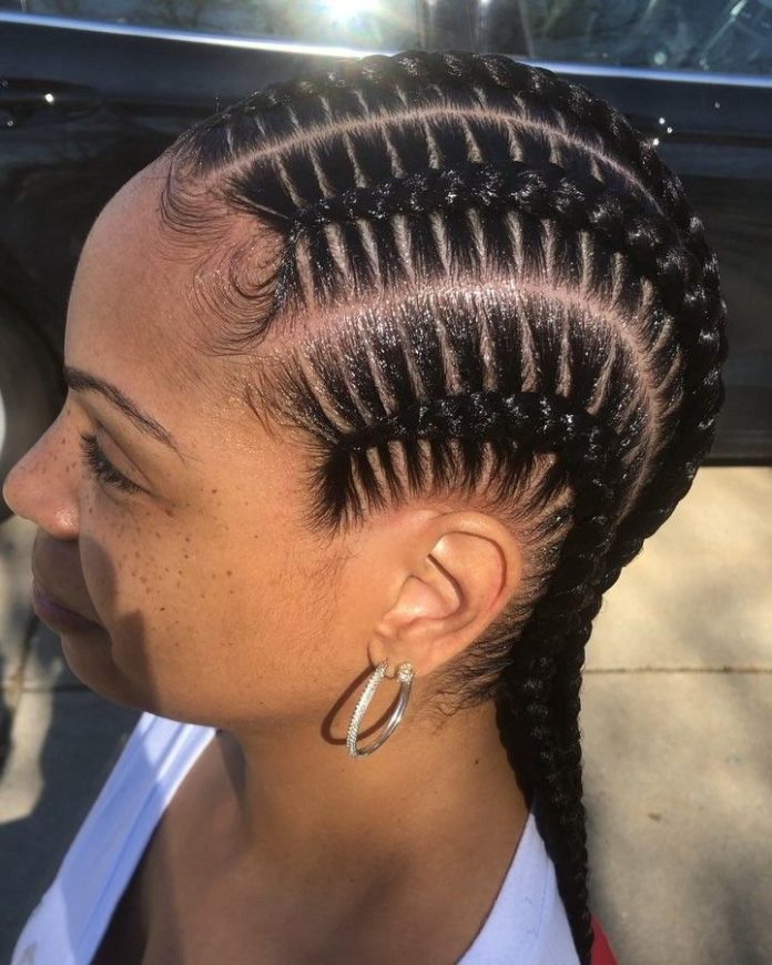 tresses africaine coiffeuse femme