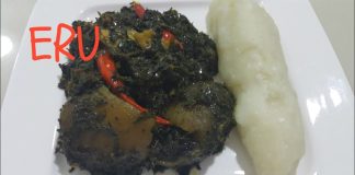 Comment faire un bon eru camerounais ? Recette traditionnelle facile, ingrédients et secrets de préparation bon eru camerounais