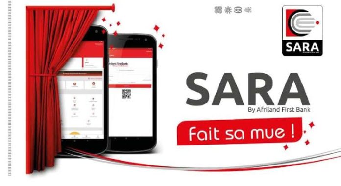 l'application SARA by Afriland