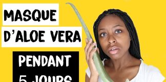 Le masque visage qui fait le buzz sur Pinterest au Cameroun masque aloe vera et miel pour le visage