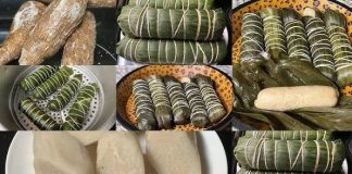 Comment préparer le bâton de manioc ? Recette traditionnelle camerounaise étape par étape Recette préparer le bâton de manioc